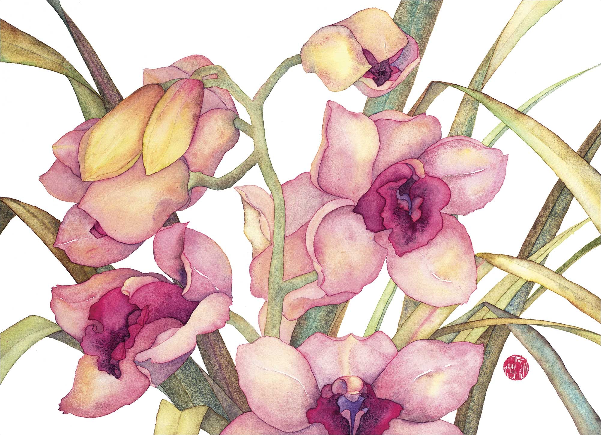 Cymbidium Ltd. Ed. Print 6