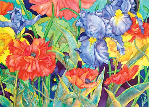 Riots of Spring Note Cards