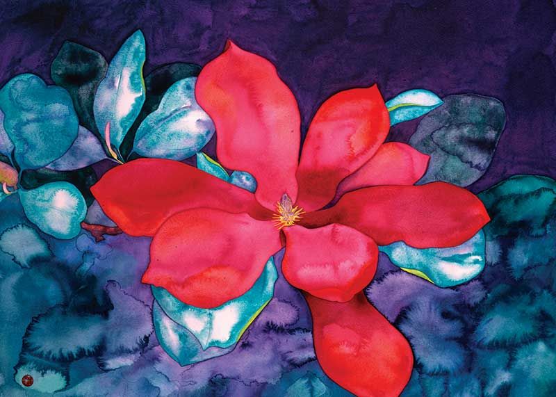 Fuchsia Magnolia Ltd. Ed. Print