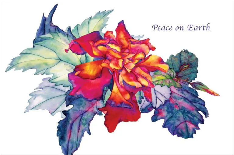 Holiday Hibiscus Post Cards